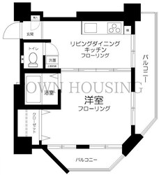 シャトレー五反田の物件間取画像